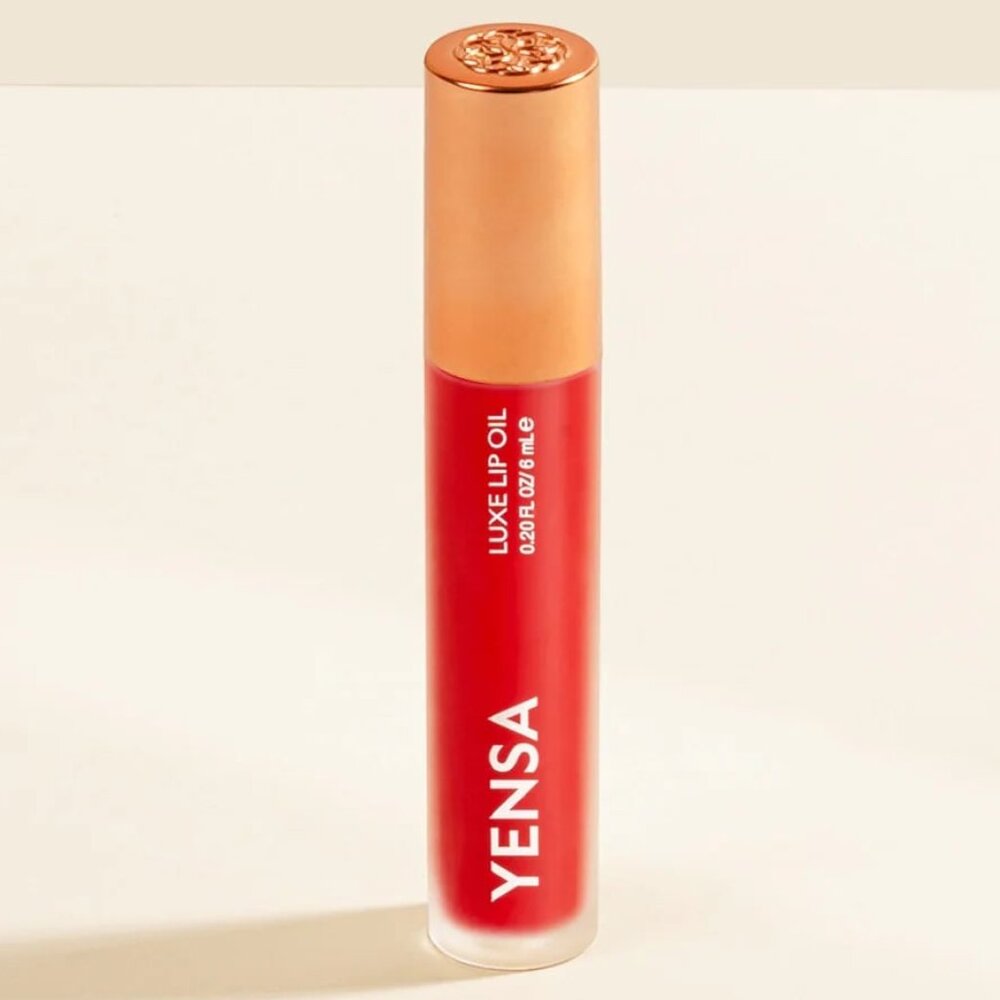 Yensa Beauty Luxe Lip Oil in Rising Ruby